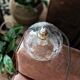 Vintage transparent portable lamp