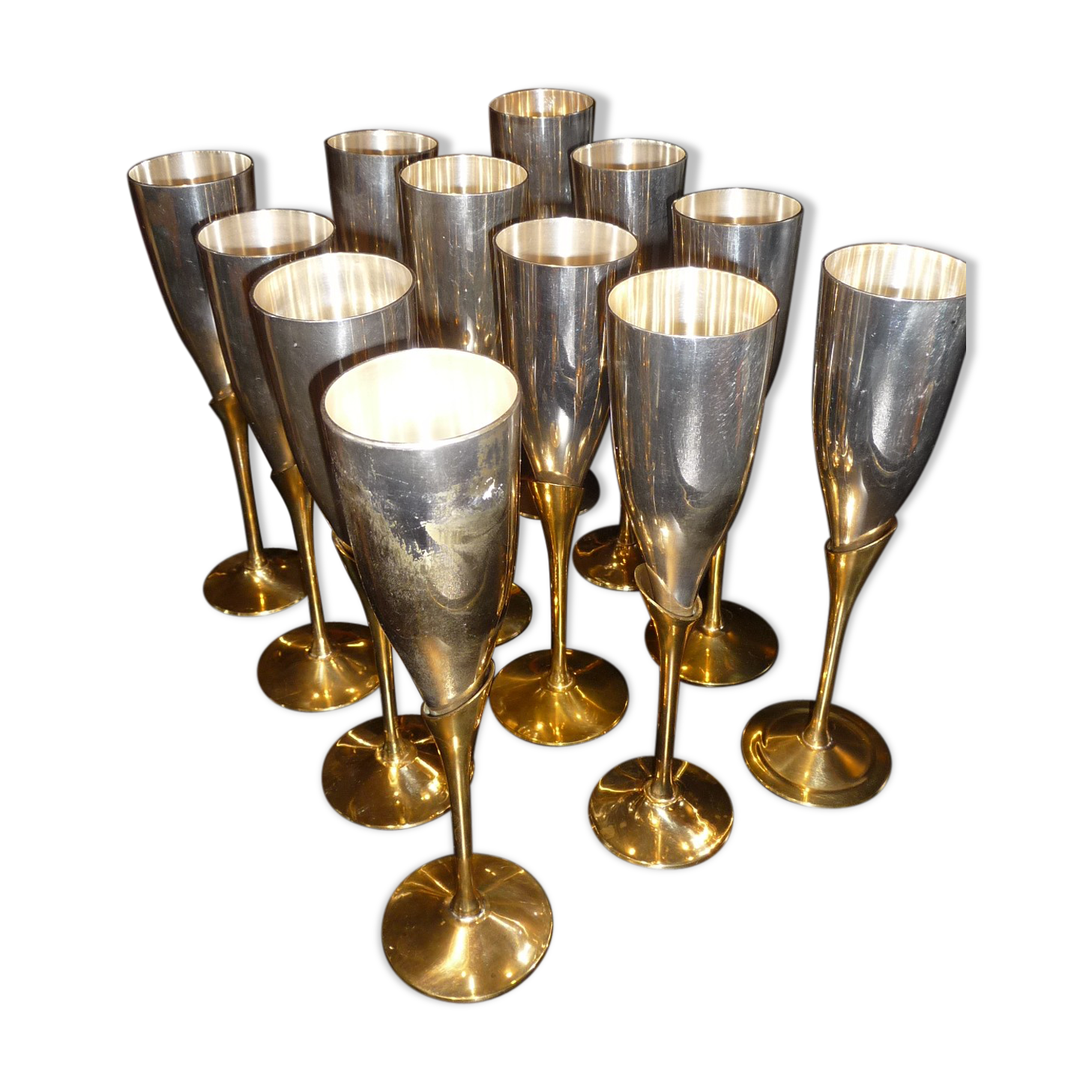 Vintages champagne flute