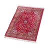 Old carpet in red wool