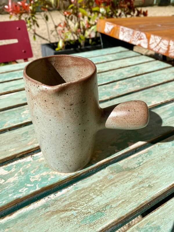 Vintage wrist ceramic pot