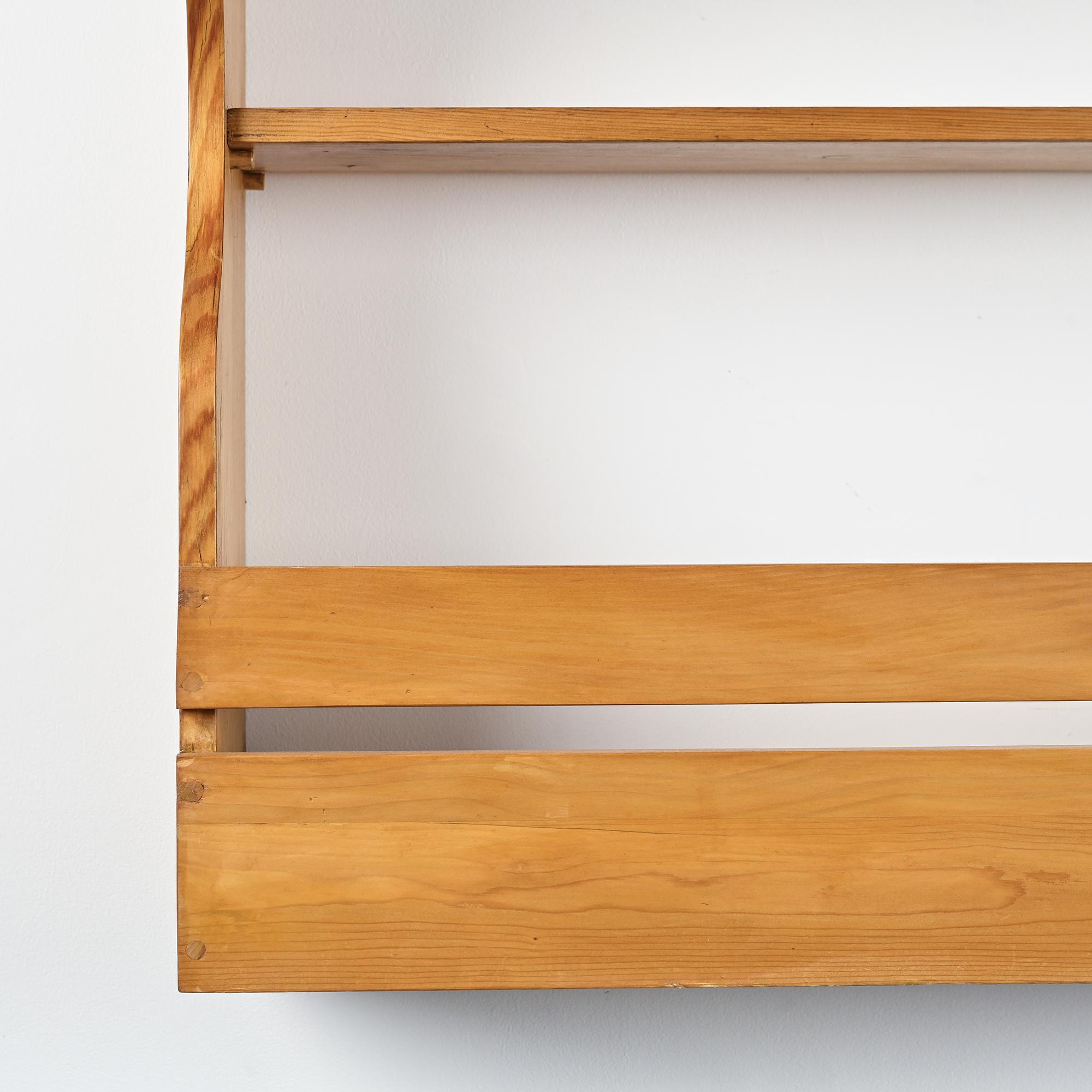 Charlotte Perriand, wall-mounted sideboard Las Cases, Les Arcs, around 1970
