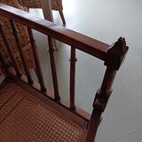 Cannage background armchair