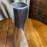 Twisted aluminium vase