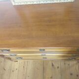 Commode  style Louis XVI merisier tiroirs 3