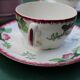 Longwy "Montmorency" earthenware breakfast duo