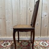 Set of 6 Louis XV style cane chairs