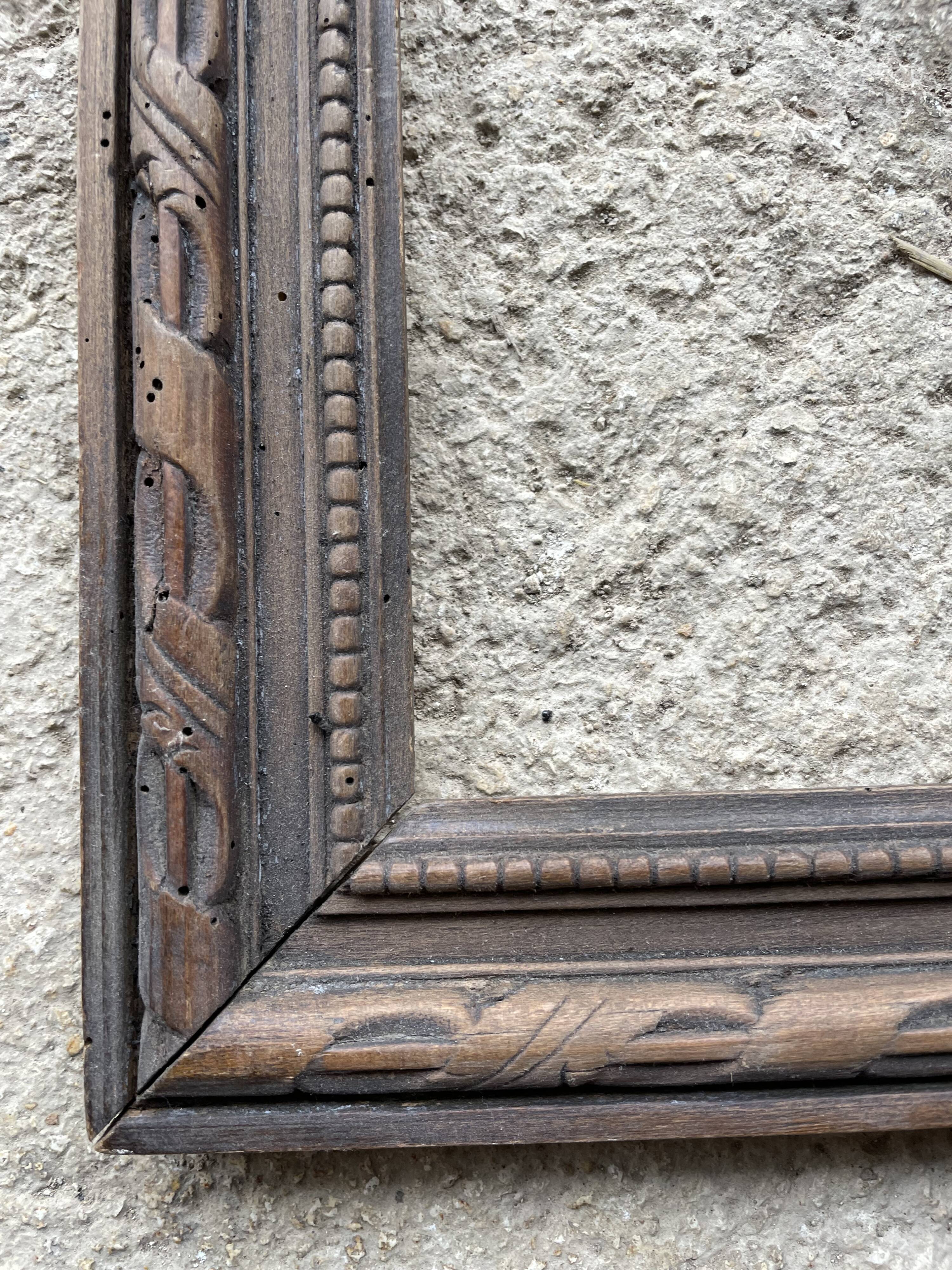 Old wooden frame 38x48cm