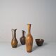 Collection of 4 Ceramic Vases by Gunnar Nylund Rörstrand Sweden, 1950s