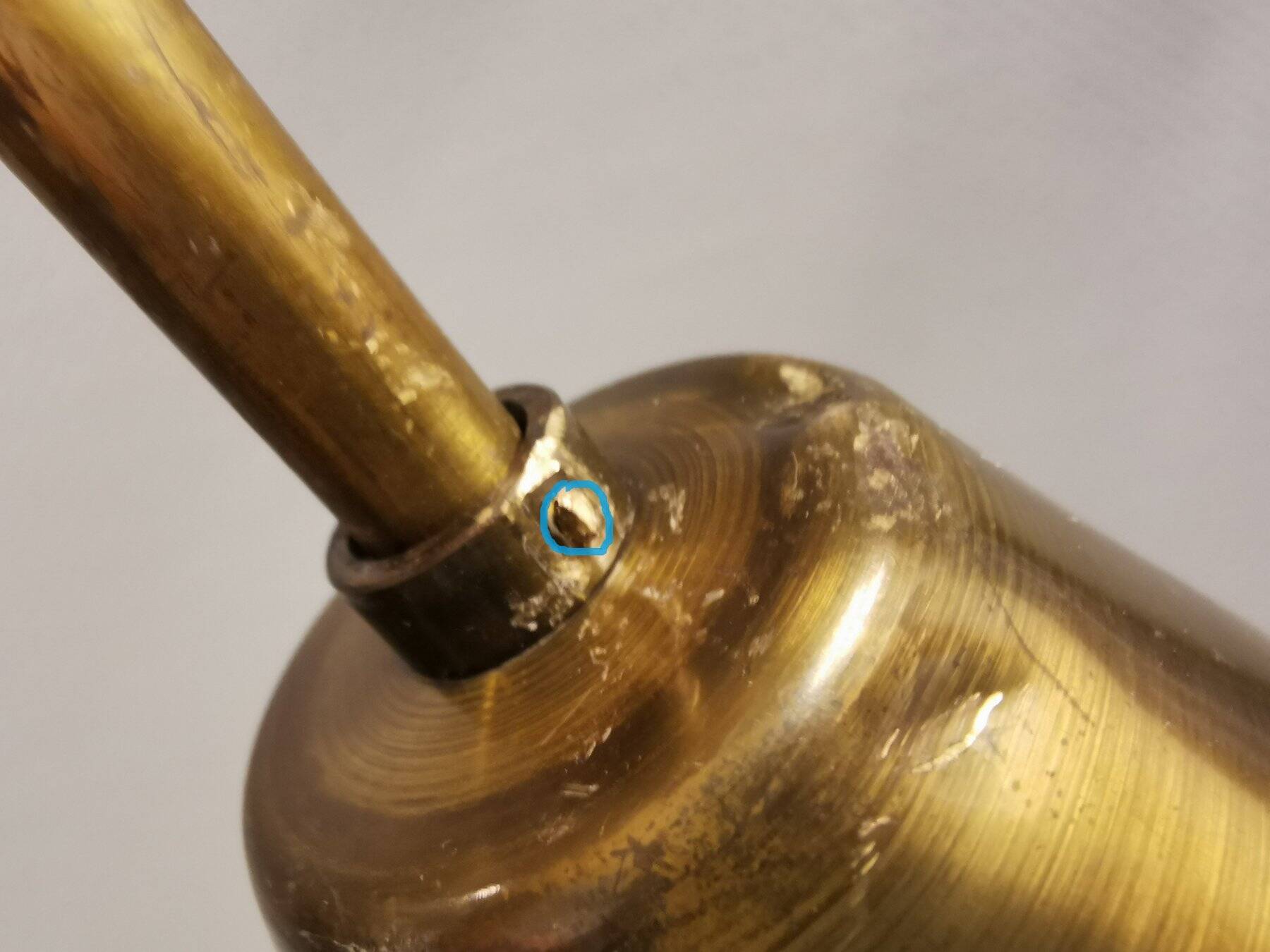 Brutalist brass hanging lamp, designed by Svend Aage Holm Sørensen Denmark