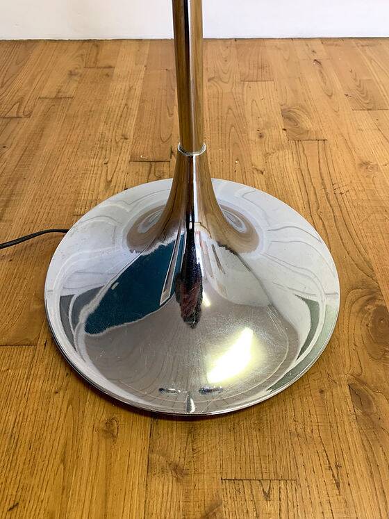 Lampadaire 3 boules Chrome