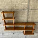 Modernist pine shelf bookcase Regain