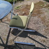 Ensemble table et 4 chaises vintage 1970s