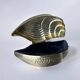 Shell jewellery box, silver plated, Italy, circa 1970s