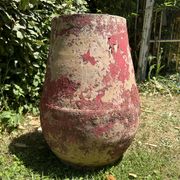 Jarre poterie en terre cuite ancienne 19ème
