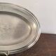 Antique Serving Dish Tray 18th Century Pewter Fondue HO