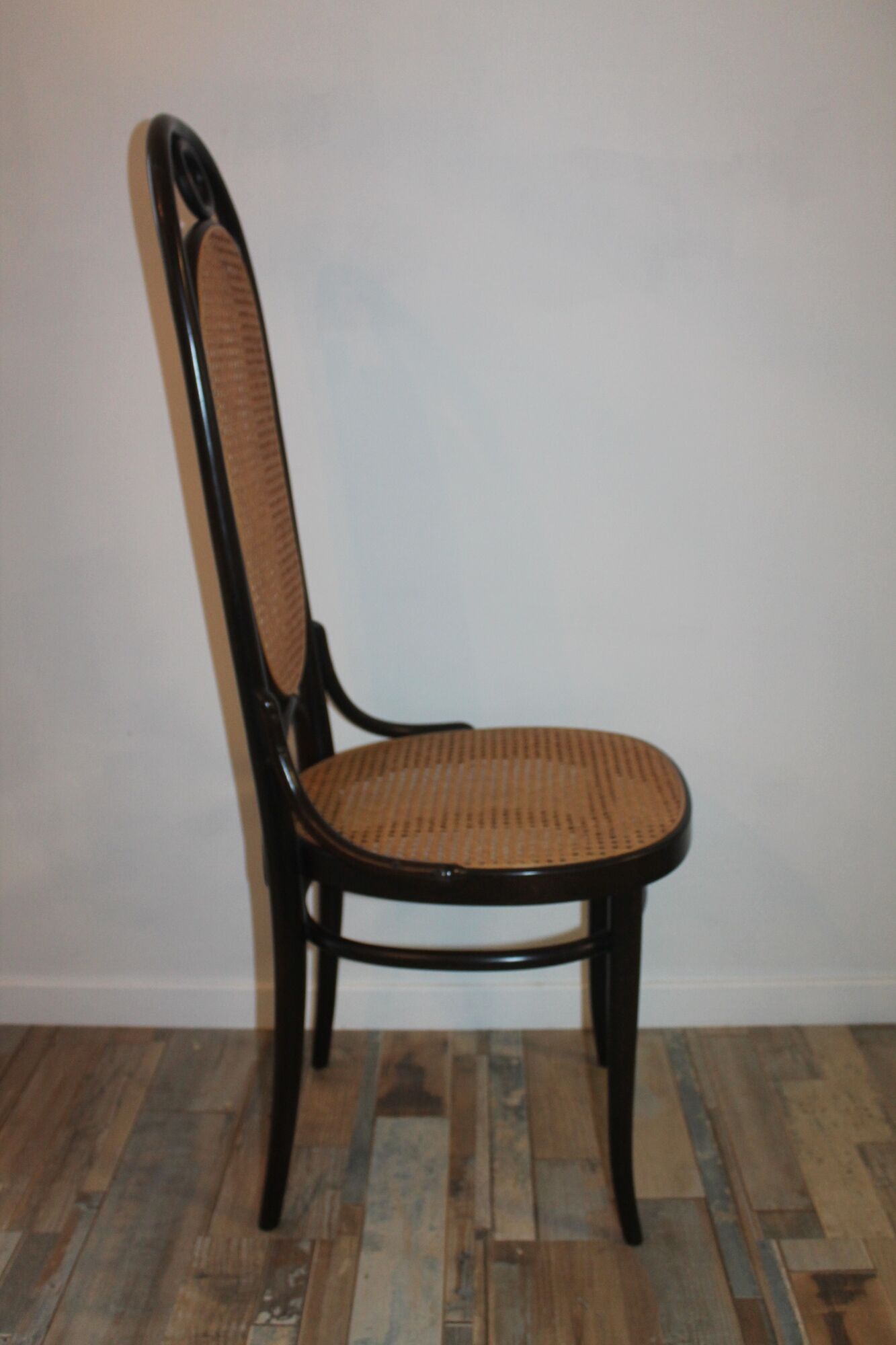 Lot of 4 thonet chairs no. 17 of the 70s