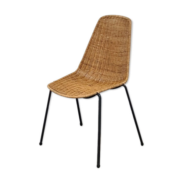 Chaise en osier 1950 — Beyit