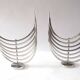 Pair of X Feal candlesticks
