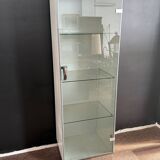 Industrial display case - smoked glass