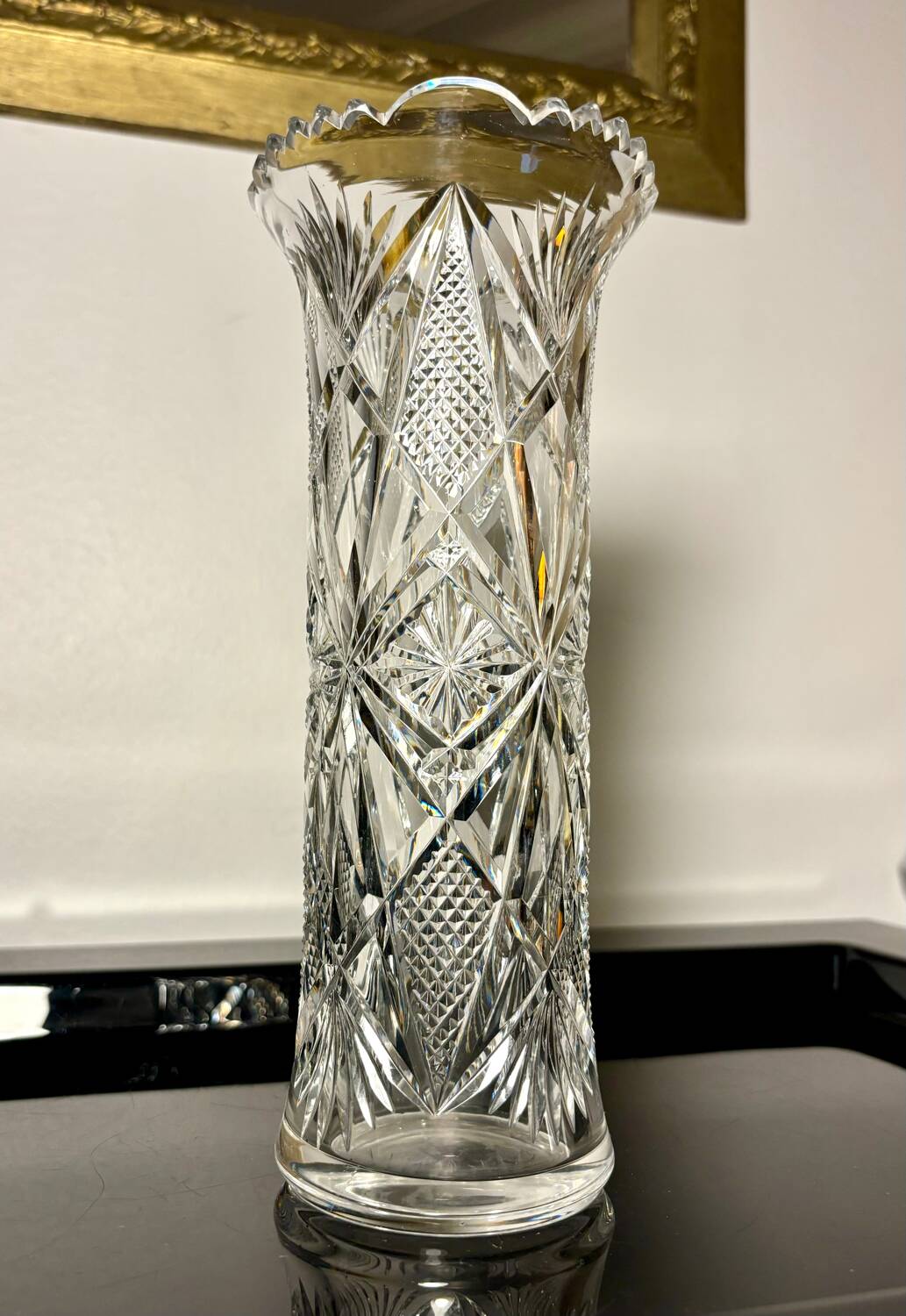 Baccarat Vase Lagny model rare
