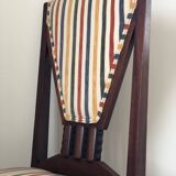 Set of 4 Art Deco Amsterdam School ‘t Woonhuys Dining Chairs The Netherland