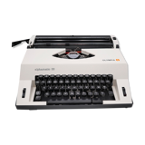 Typewriter Olympia Alphamatic 33 white revised ribbon new 1980