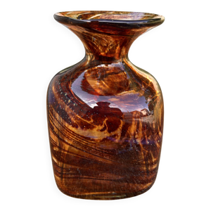 Vase en verre soufflé - tortue