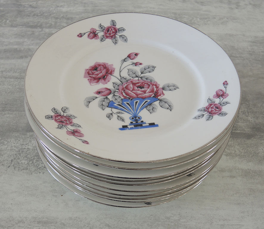 Limoges porcelain tableware set