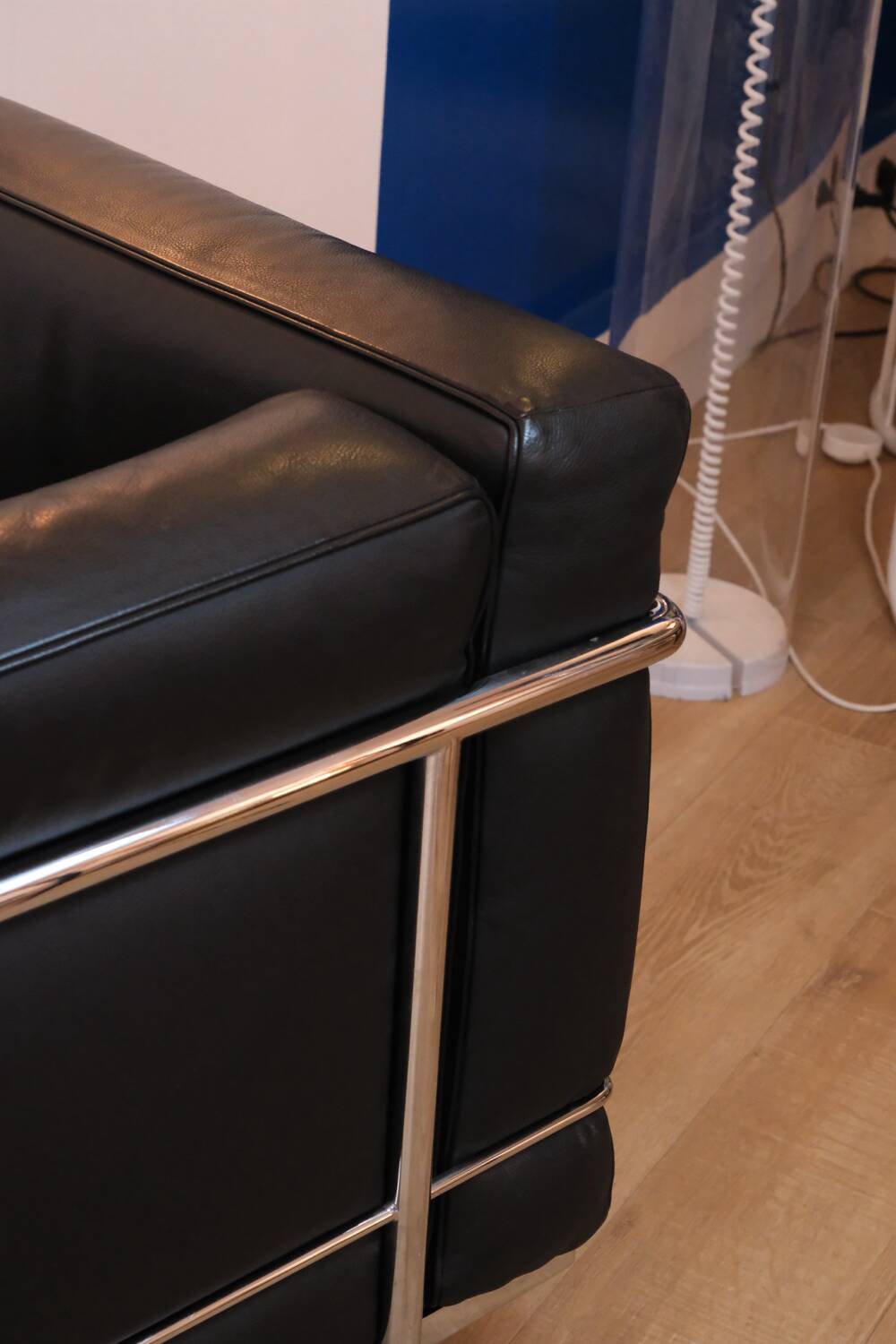 "LC2" armchair by Le Corbusier, Charlotte Perriand for Cassina