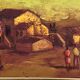 Original Swedish Oil on Panel – “Rural Landscape” – Signed –Vintage & Frame