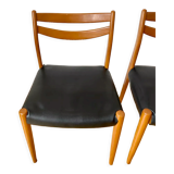 Pair of Scandinavian style chairs