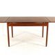 Rectangular Danish Extendable Dining Table 'Ahrus'  mid centuty modern teak