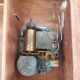 Music box table, jewelry box, inlaid wood, side table, bedside, vintage (2)