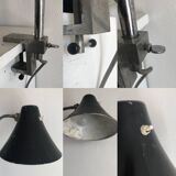 Large vintage industrial workshop factory lamp - 75 cm