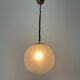 Italian suspended glass lamp Ball and Ball, 1960s, Italy