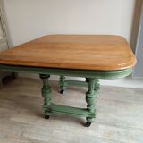 Patinated Henri II table