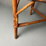 Pair of rattan armchairs 1930