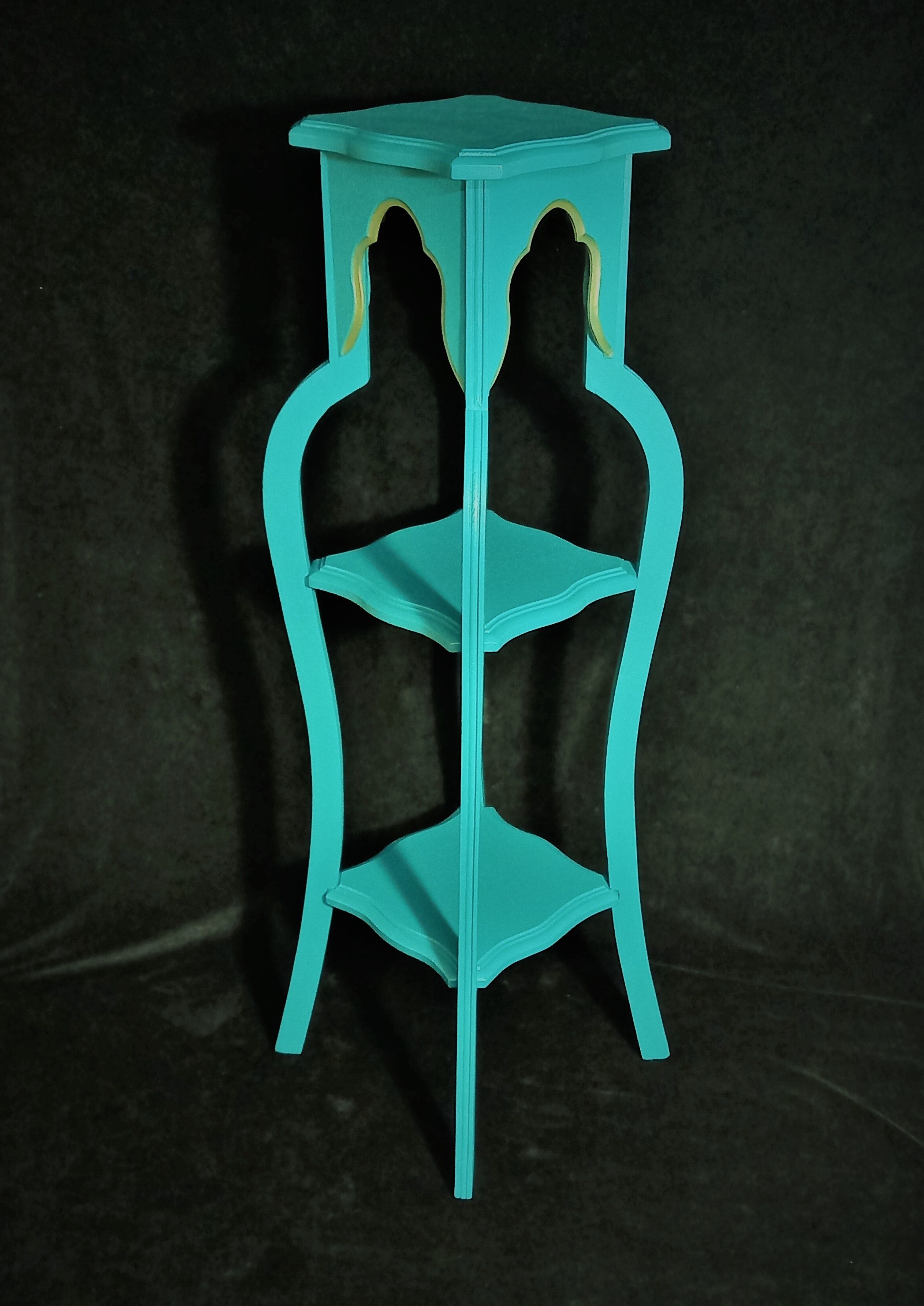 Fifth wheel one thousand and one nights in turquoise and gold