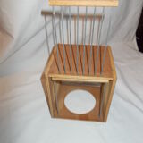 Wood cage for curiosity cabinet
