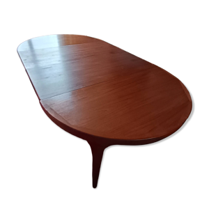 Table en teck style scandinave