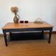 Vintage solid wood coffee table