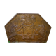 Cast iron chimney plate