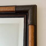 Vintage Bevelled Wall Mirror Campaign Style