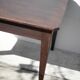 Farm table pear wood, old wood table, table 2 drawers, kitchen, countryside, chalet