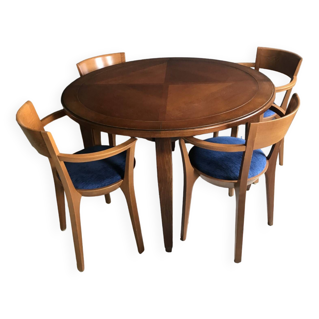 Ensemble de table à manger vintage Art Déco Selency