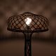 Stunning Wicker floor lamp 1920s Manufacture by L.p.h. de Ridder Amsterdam