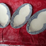3 raviers in Gien earthenware