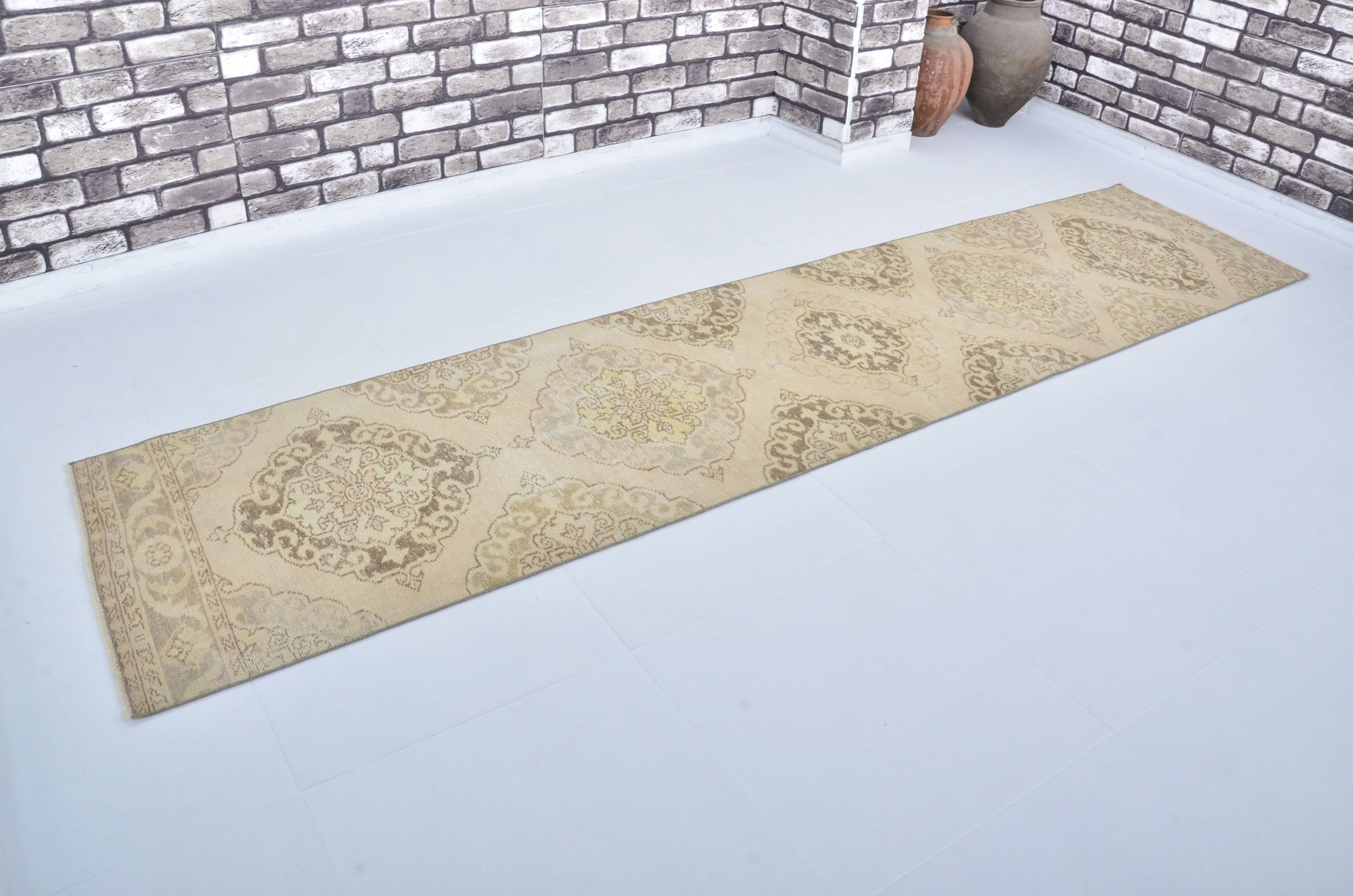 Oushak Anatolian Hallway Wool Rug sku3317