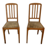 Pair of art deco chairs