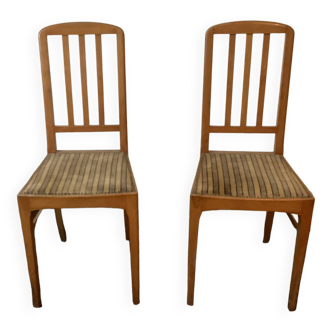 Pair of art deco chairs